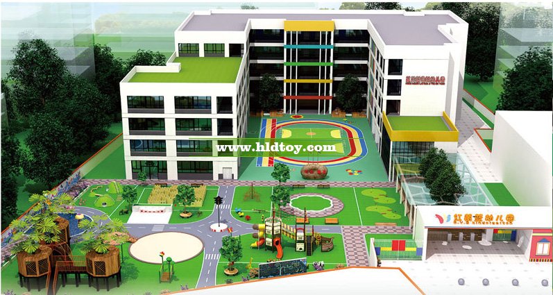 红黄蓝幼儿园园林设计施工方案