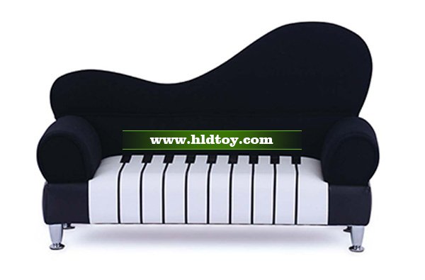 钢琴造型小沙发