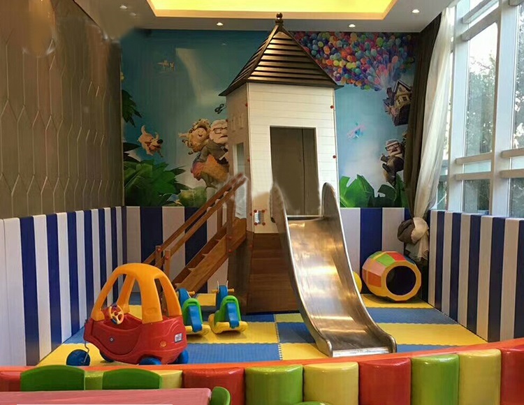 室内幼儿园儿童乐园不锈钢滑梯定制
