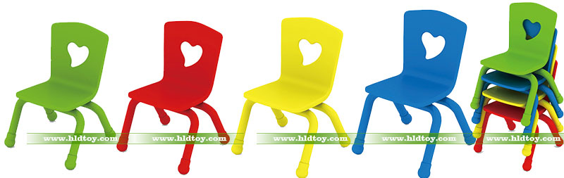 儿童椅塑料椅小孩靠背椅 颜色可选